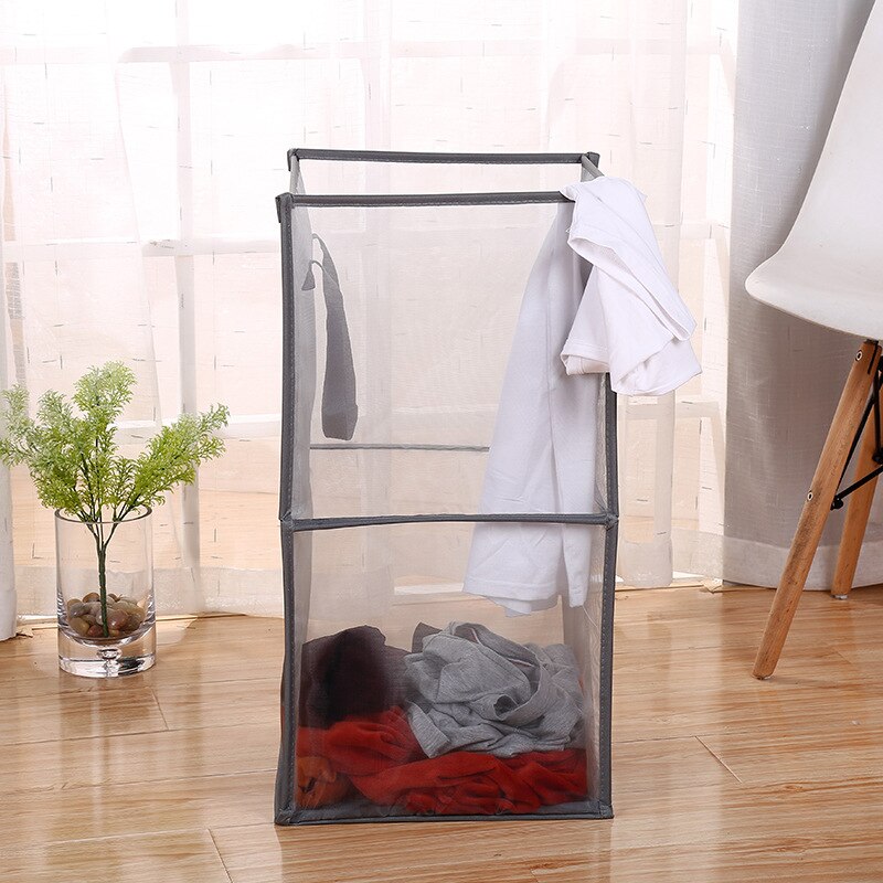 Foldable Mesh Laundry Basket