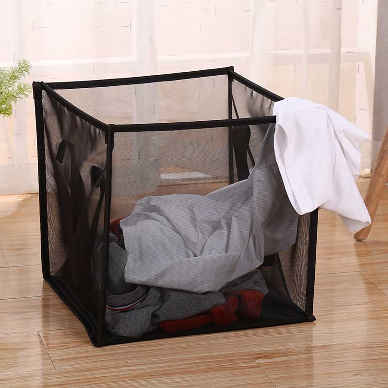 Foldable Mesh Laundry Basket