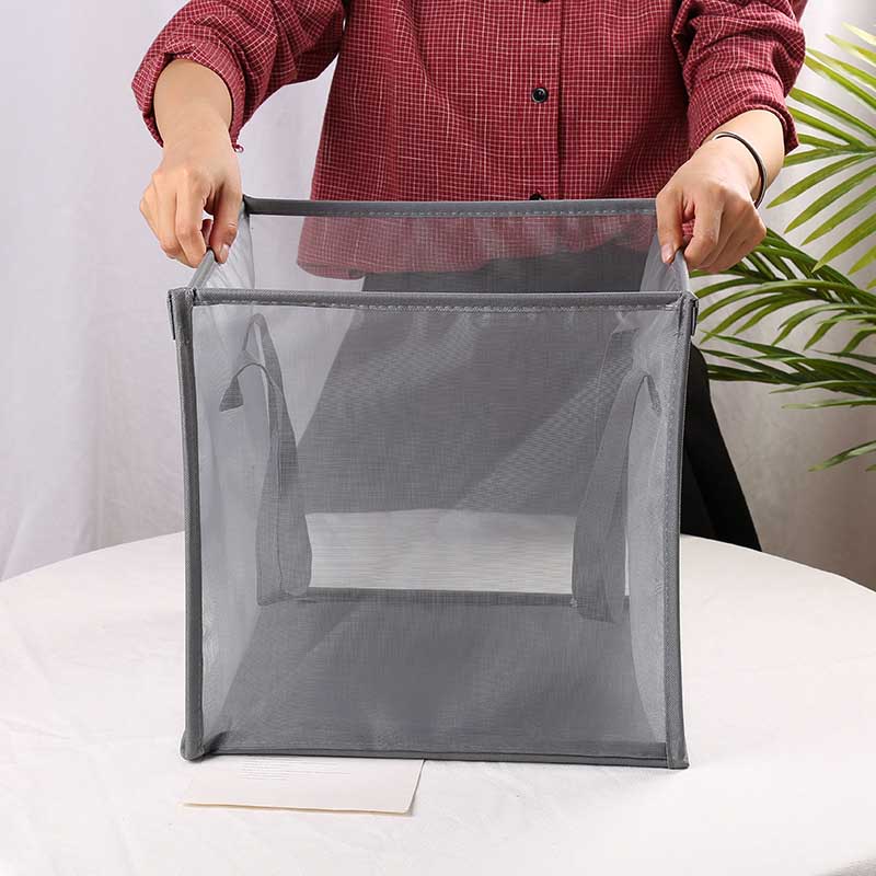 Foldable Mesh Laundry Basket