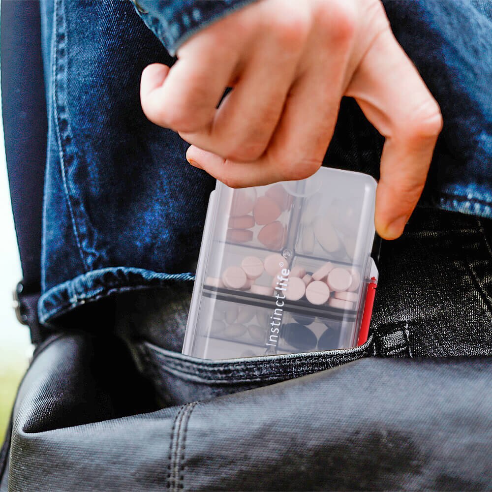 Pill Box for Travel Medicine Case