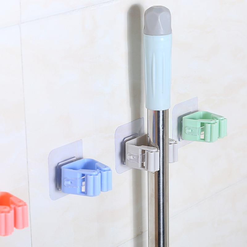 Wall Mounted Mop Holder Tool Hanger