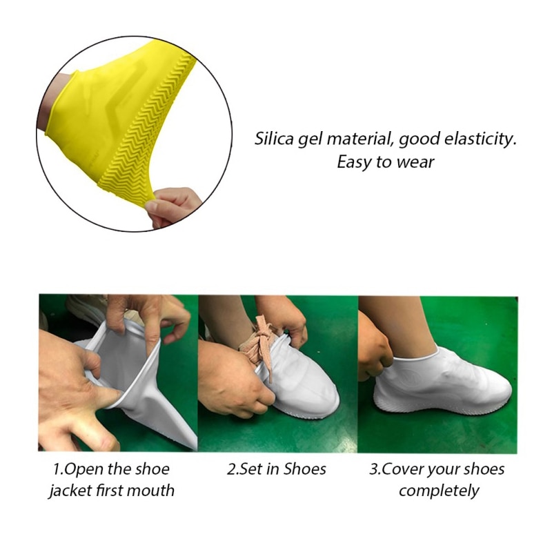 Waterproof Silicone Shoe Cover Socks