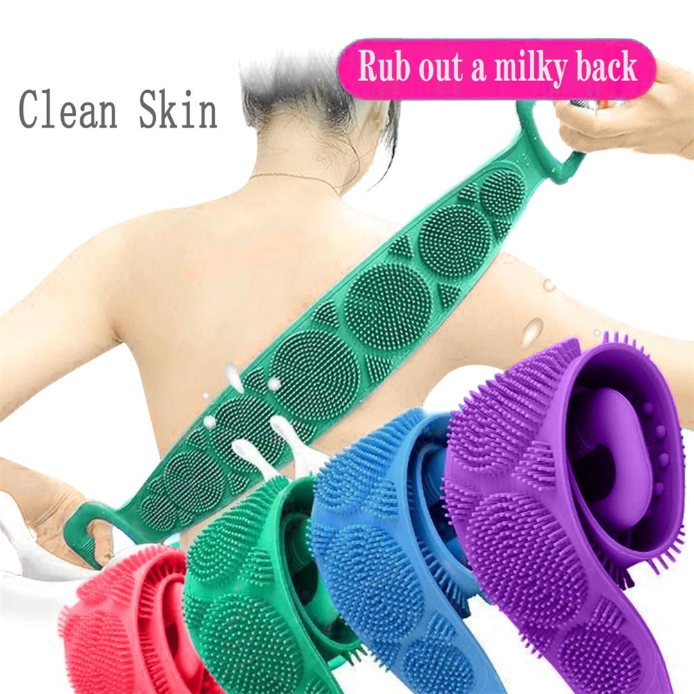 Bath Back Scrubber Silicone Exfoliator