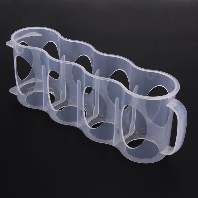 Fridge Can Holder 4-Slot Organizer