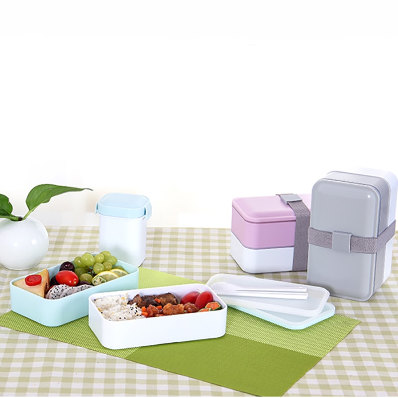 Double Layer Lunch Box Set