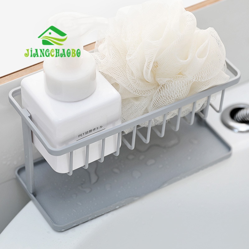 Plastic Sponge Caddy with Drain