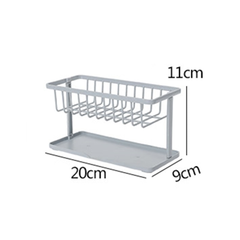 Plastic Sponge Caddy with Drain