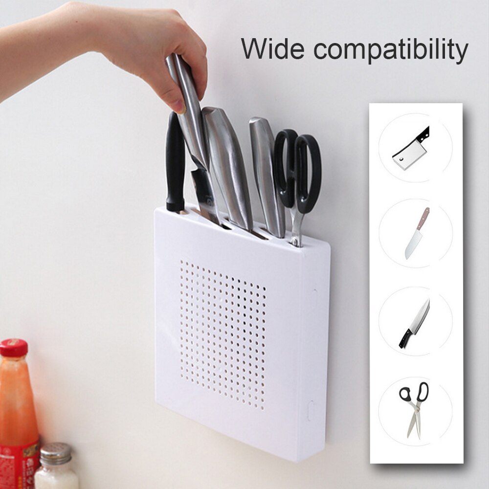 Plastic Wall Mounted Knife Holder