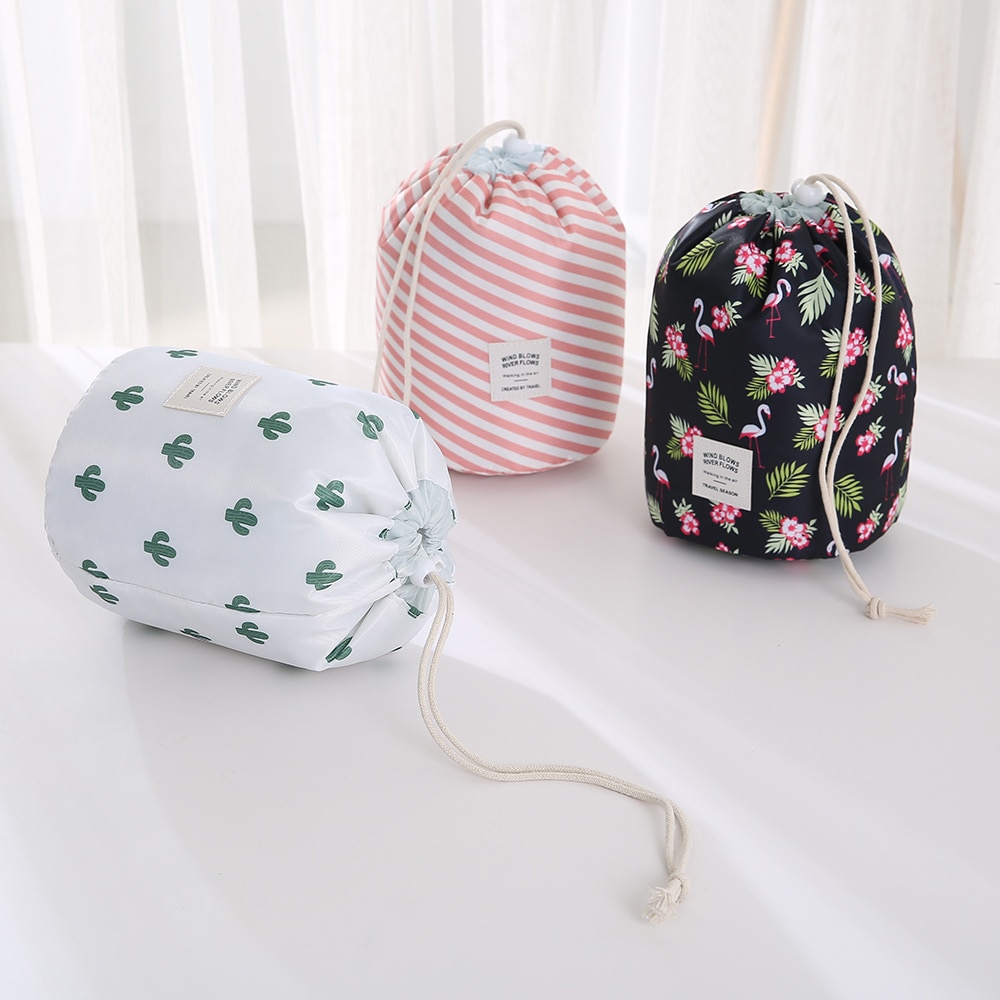 Drawstring Cosmetic Bag Waterproof Pouch