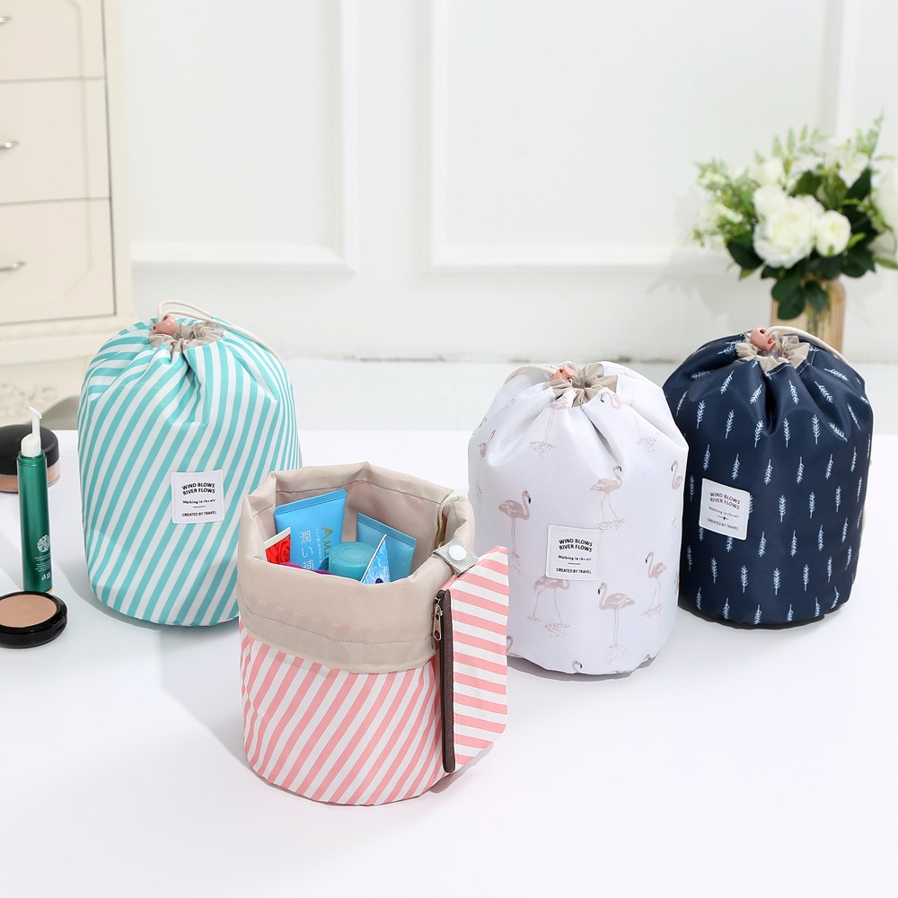 Drawstring Cosmetic Bag Waterproof Pouch