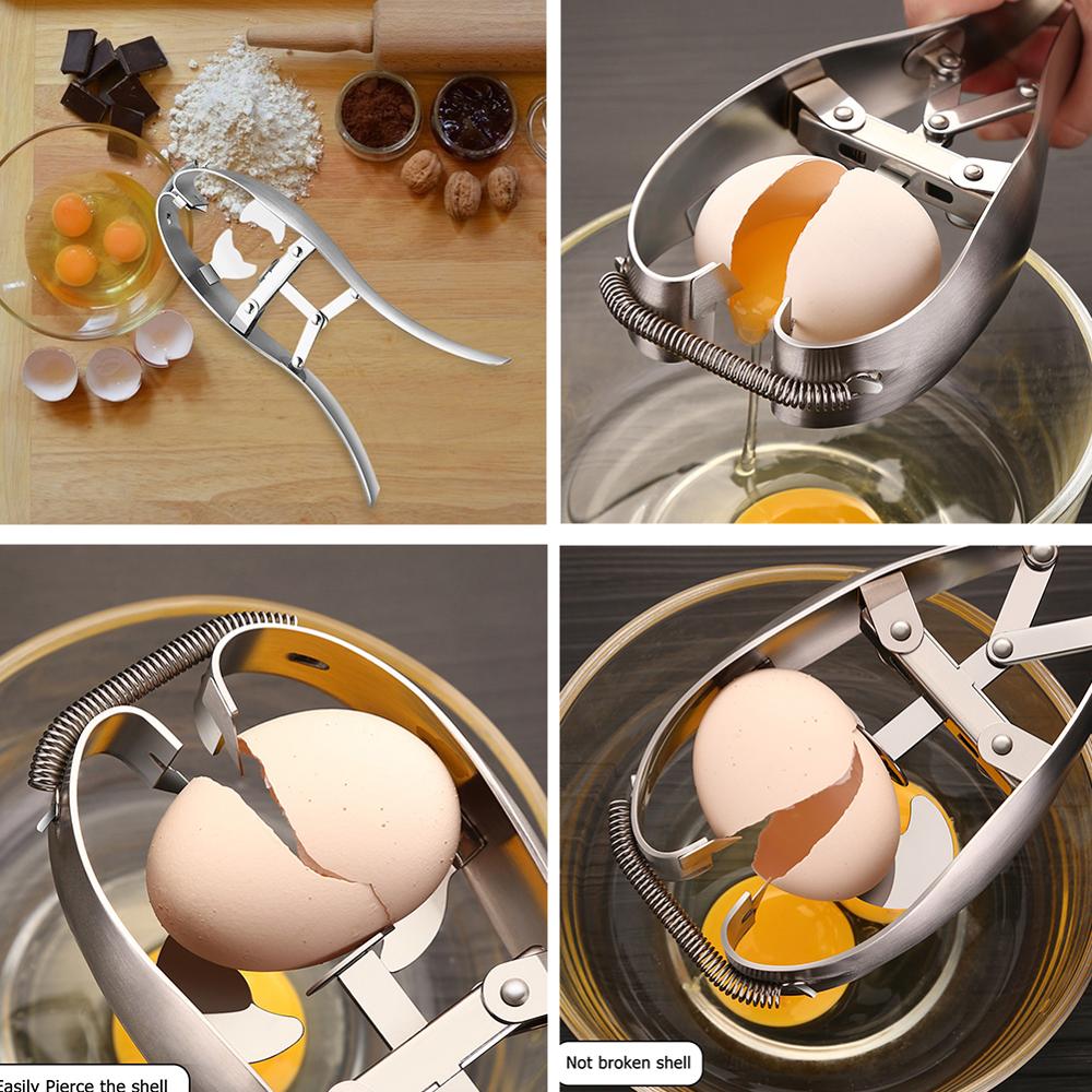 Egg Cracker Tool Kitchen Utensil