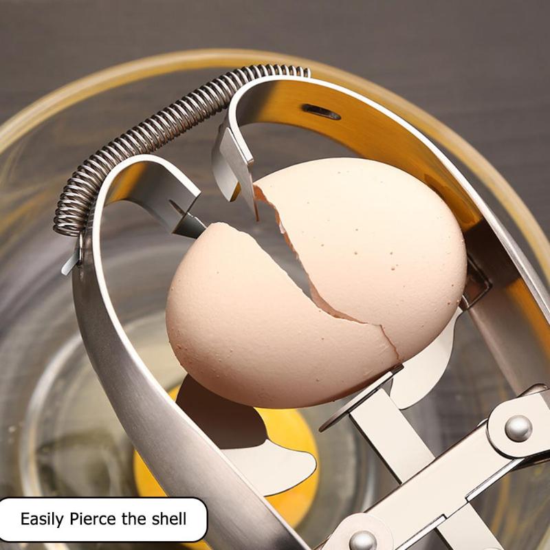 Egg Cracker Tool Kitchen Utensil