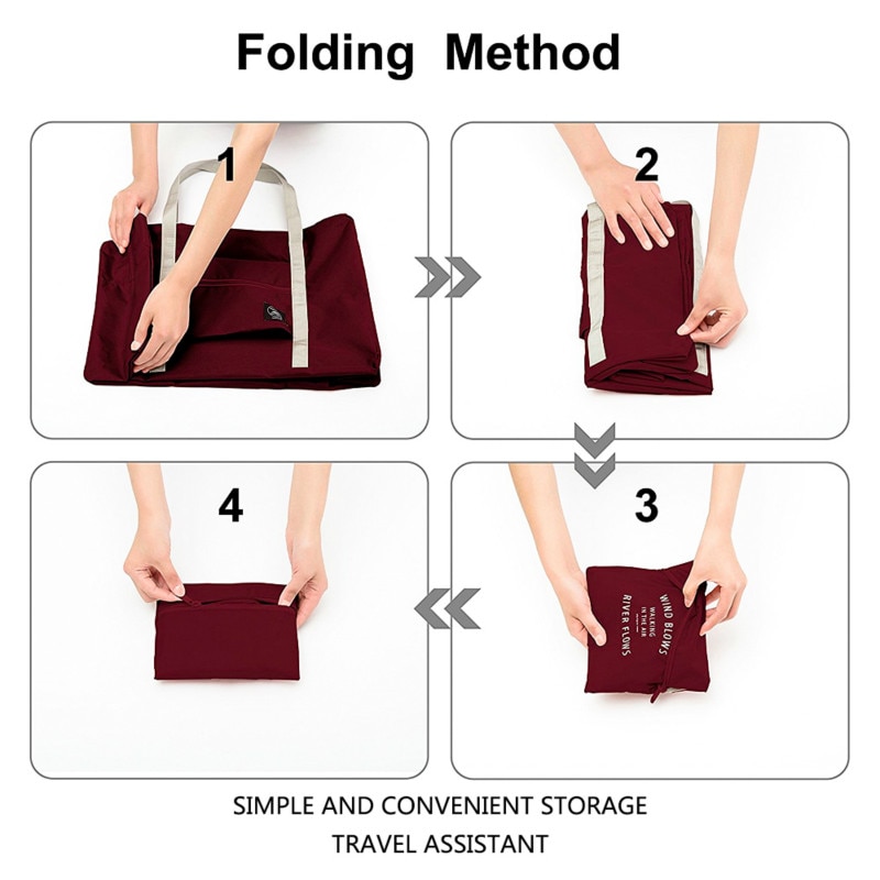 Foldable Luggage Travel Bag