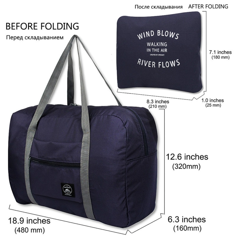 Foldable Luggage Travel Bag