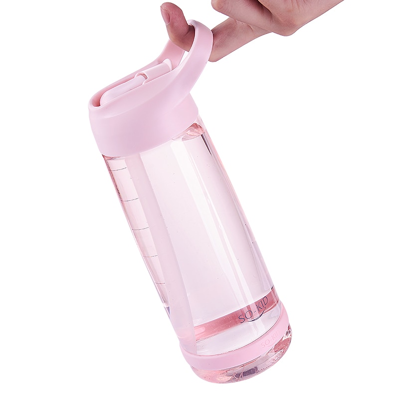 Clear Sipper Bottle with Straw