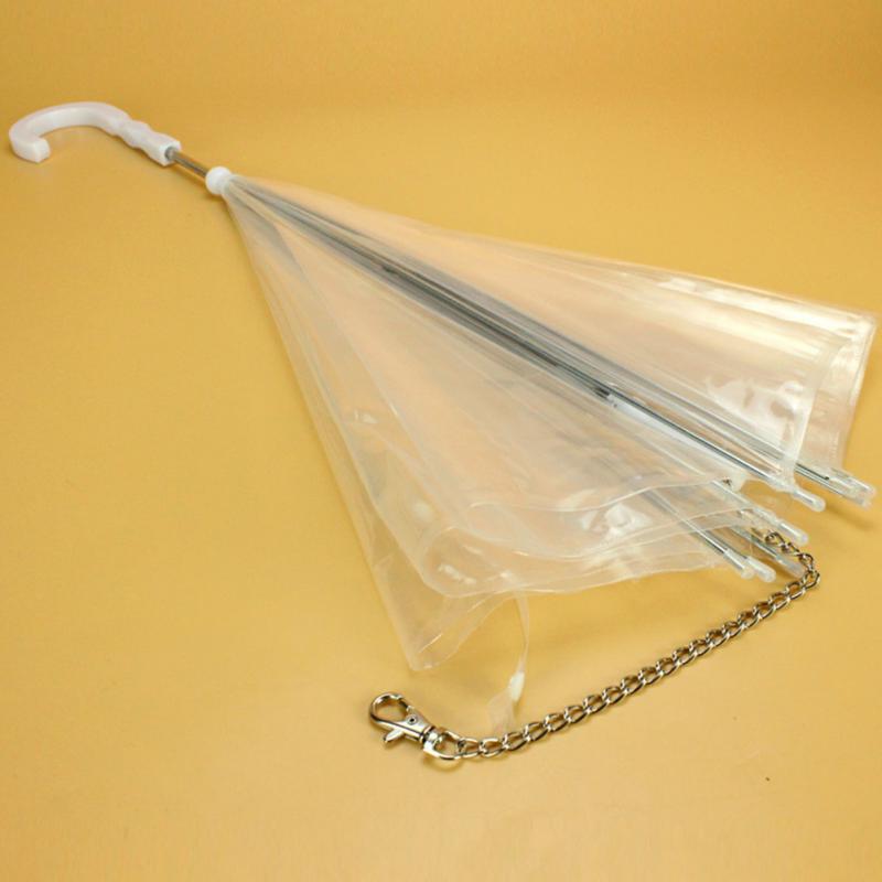 Dog Leash Umbrella Built-In Leash