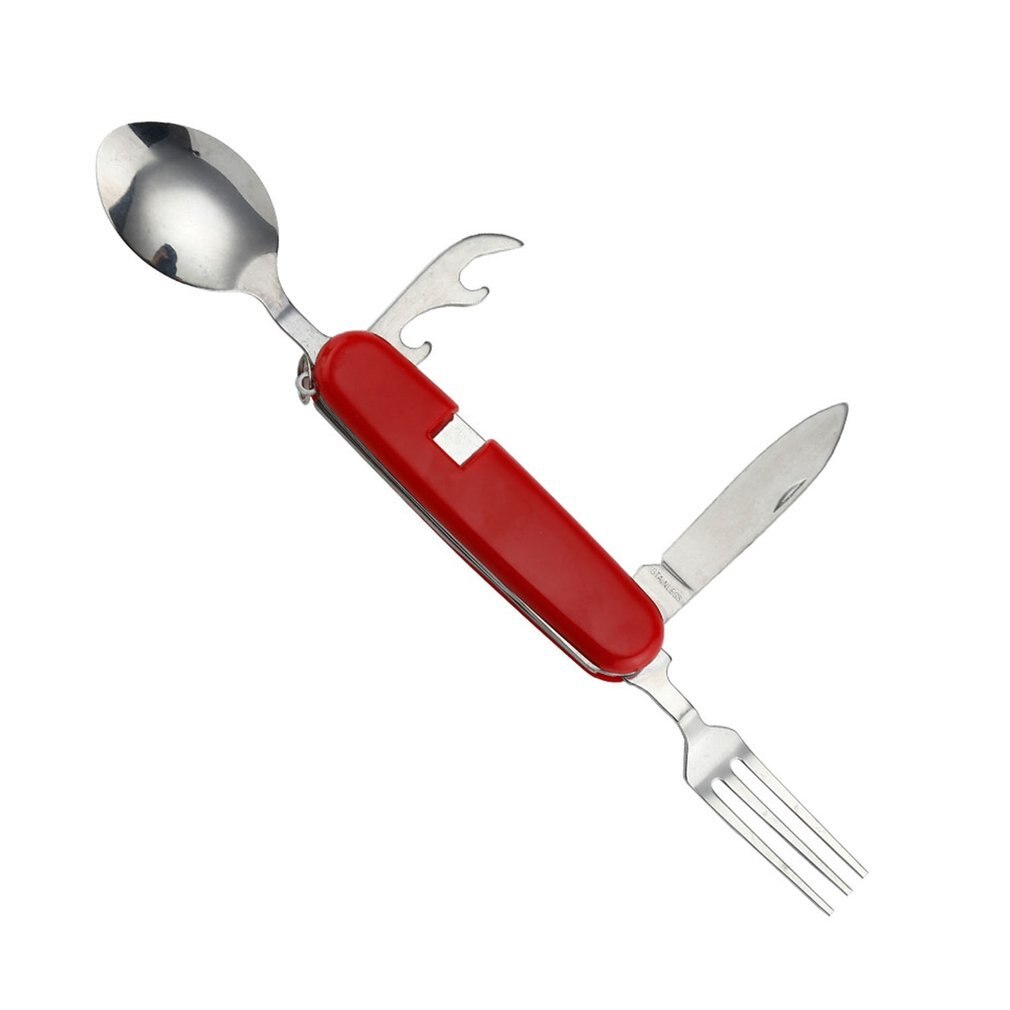 Camping Silverware 4 Utensils in 1