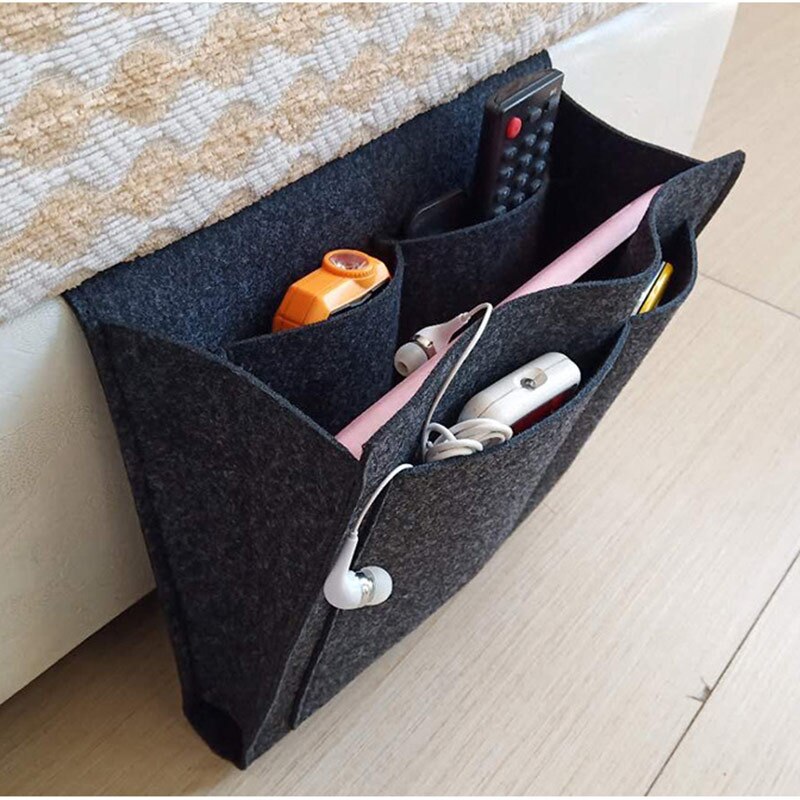 Bedside Storage Pocket Felt Organizer