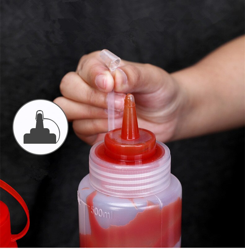 Plastic Squeeze Bottle 500ml Container