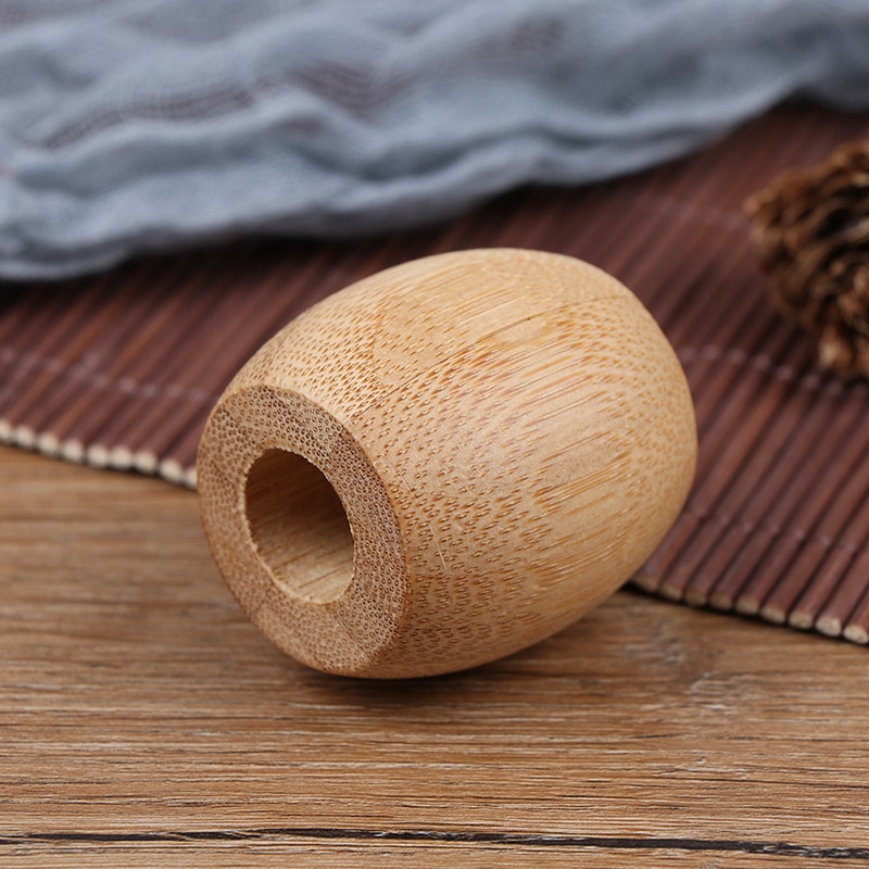 Bamboo Toothbrush Holder Wooden Stand