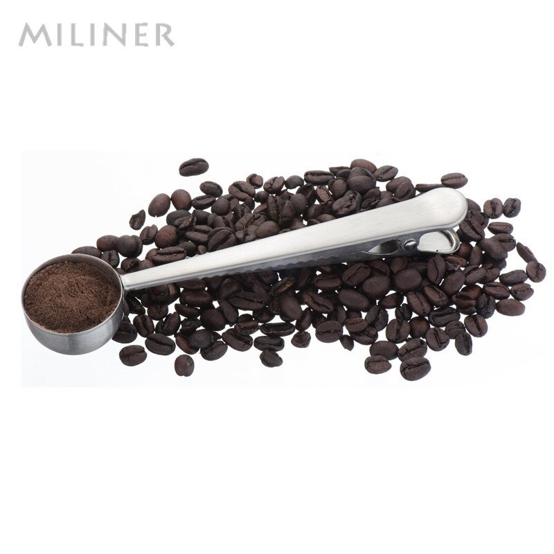 Coffee Measuring Spoon Stainless Clip