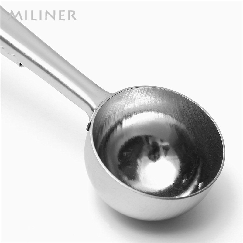 Coffee Measuring Spoon Stainless Clip