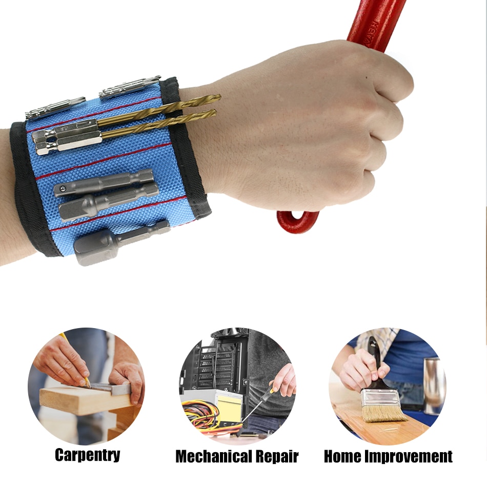 Magnetic Wristband Tools Holder