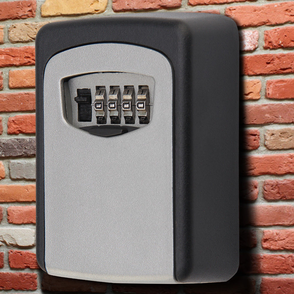 Combination Key Lock Wall Safe Box