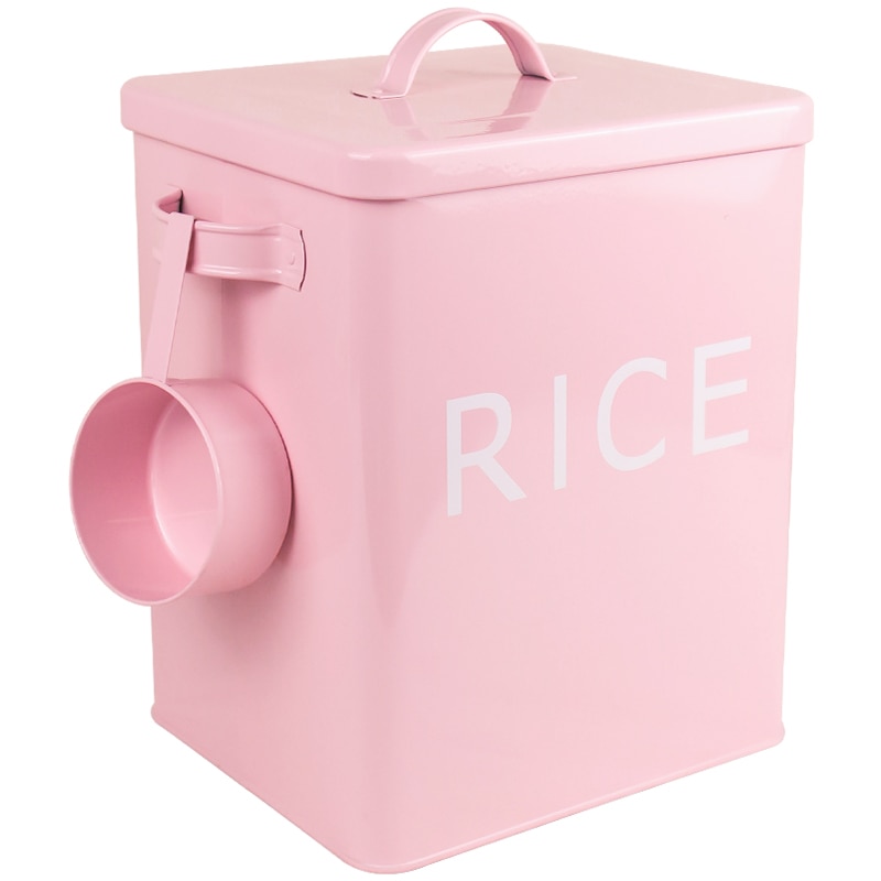 Rice Storage Box with Scooper