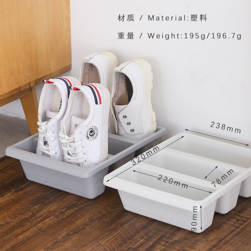 Shoe Space Saver Simple Tray Organizer