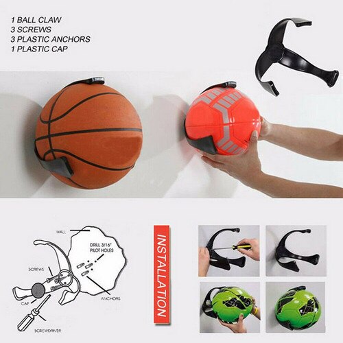 Ball Claw Wall-Mount Universal Ball Holder