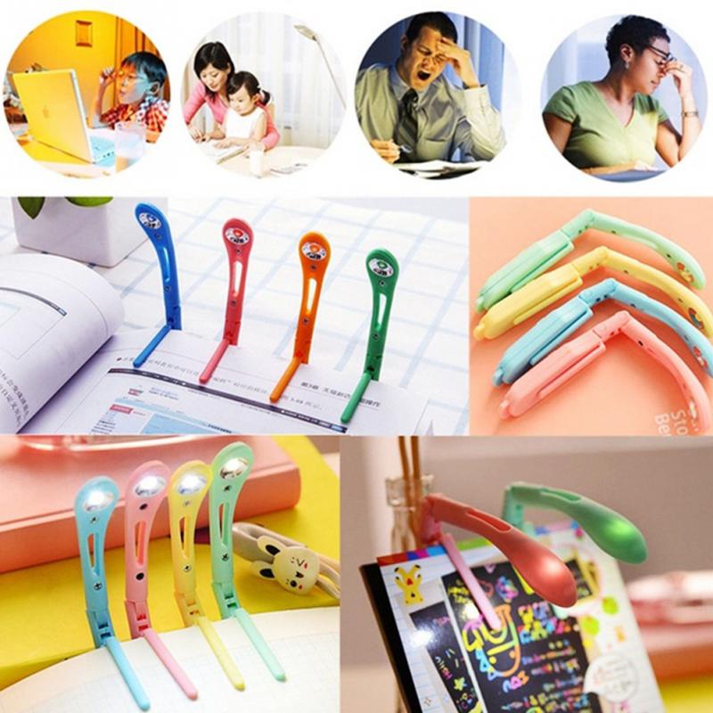 Book Lamp Clip Mini Reading Light