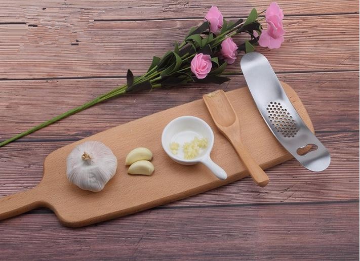 Garlic Rocker Stainless Steel Press Crusher