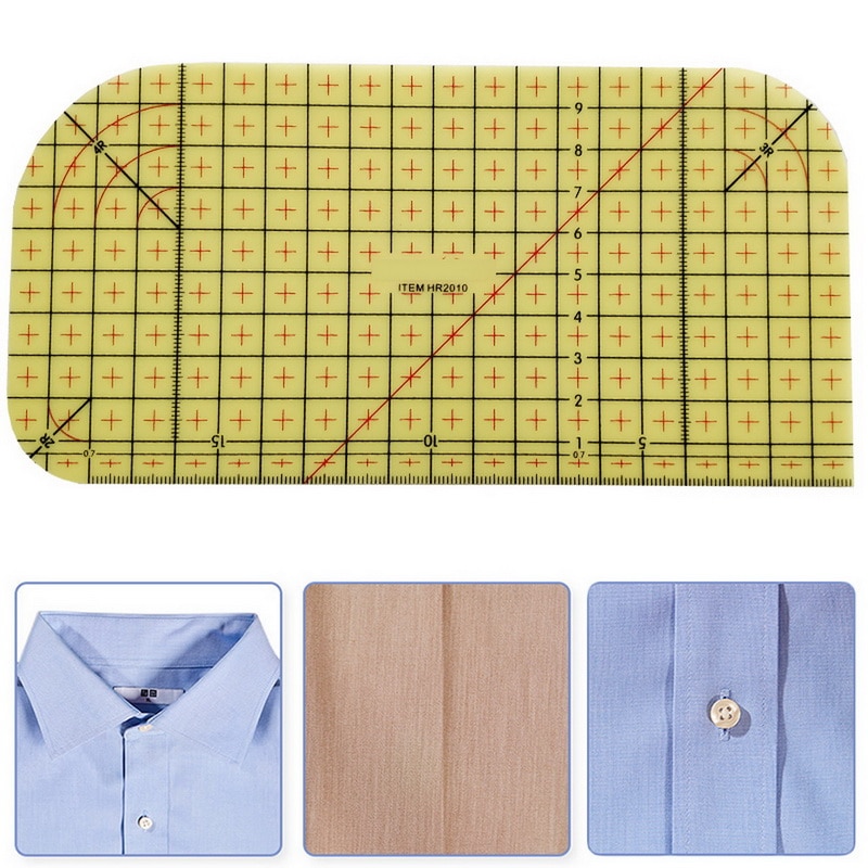 Ironing Ruler Clothes Folding Guide