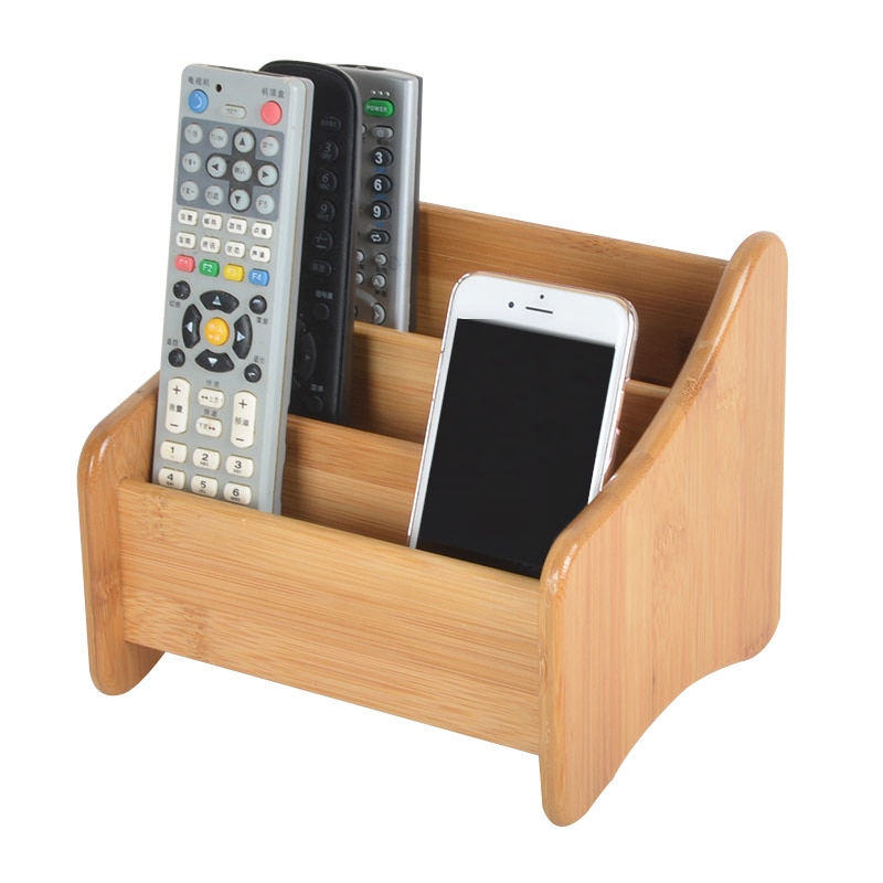 Wooden Remote Control Holder