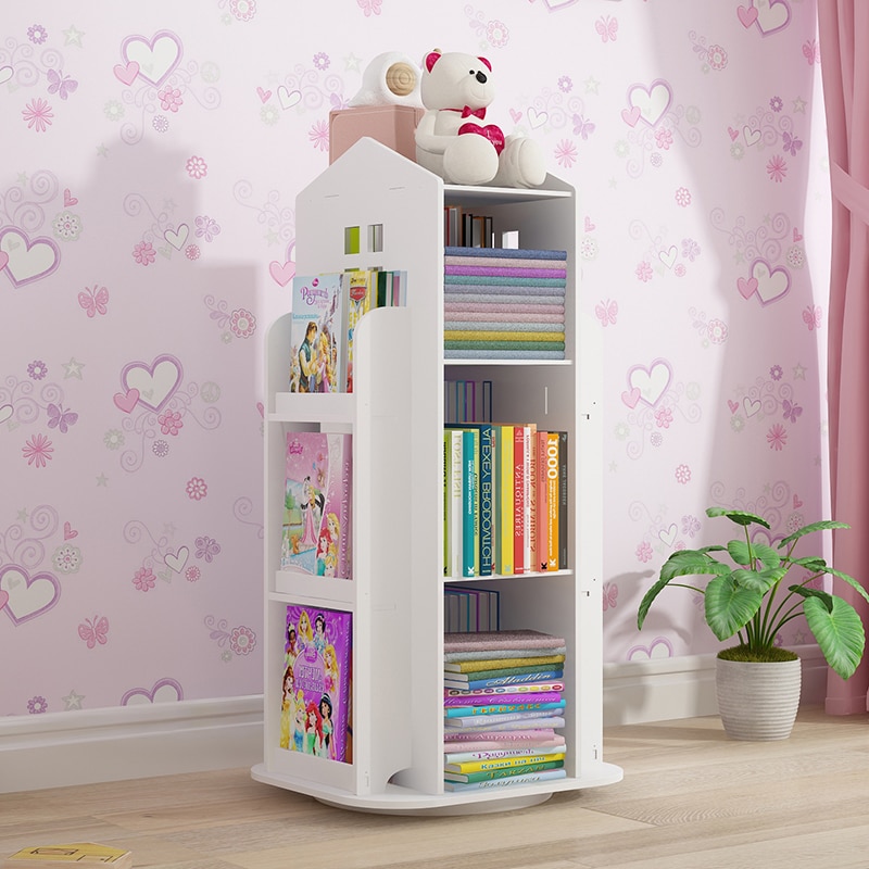 Kids 360 Degrees Rotating Bookshelf