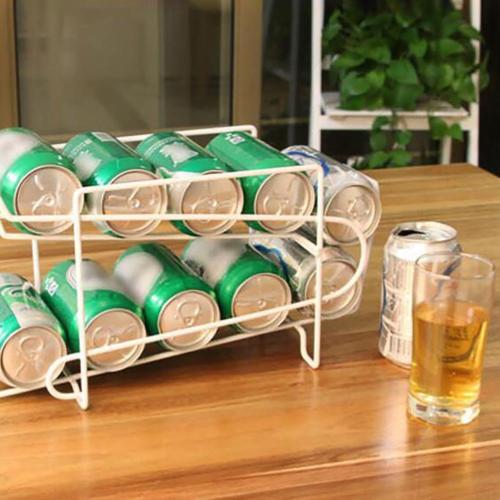 Soda Can Organizer Double Layer Stand