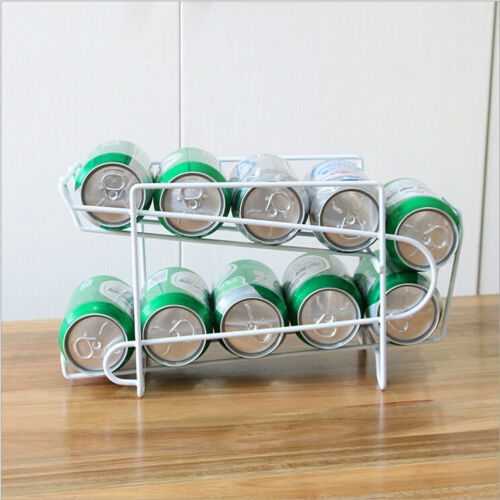 Soda Can Organizer Double Layer Stand