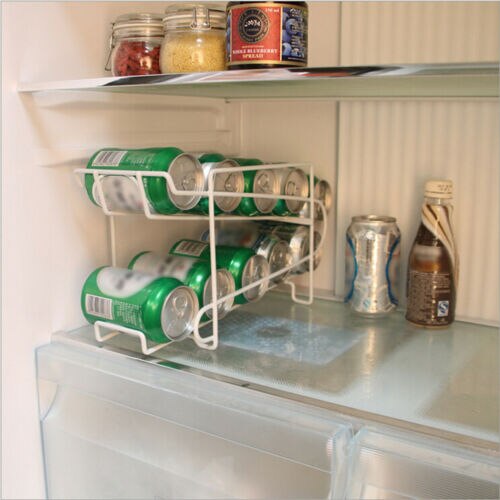 Soda Can Organizer Double Layer Stand