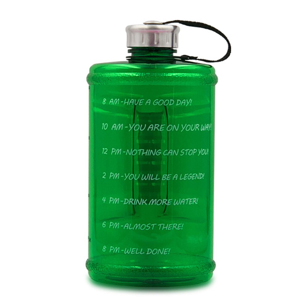 Motivational Water Jug 2.2L Bottle