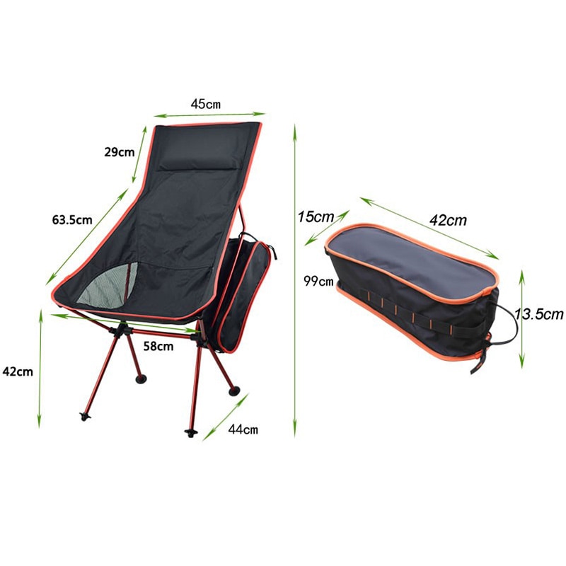 Lightweight Folding Camping Chair Portable Seat