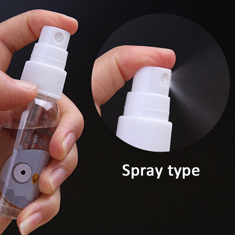 Transparent Plastic Spray Bottle