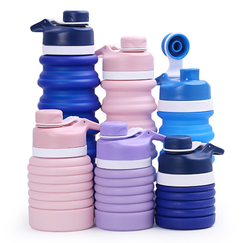 Collapsible Silicone Water Bottle