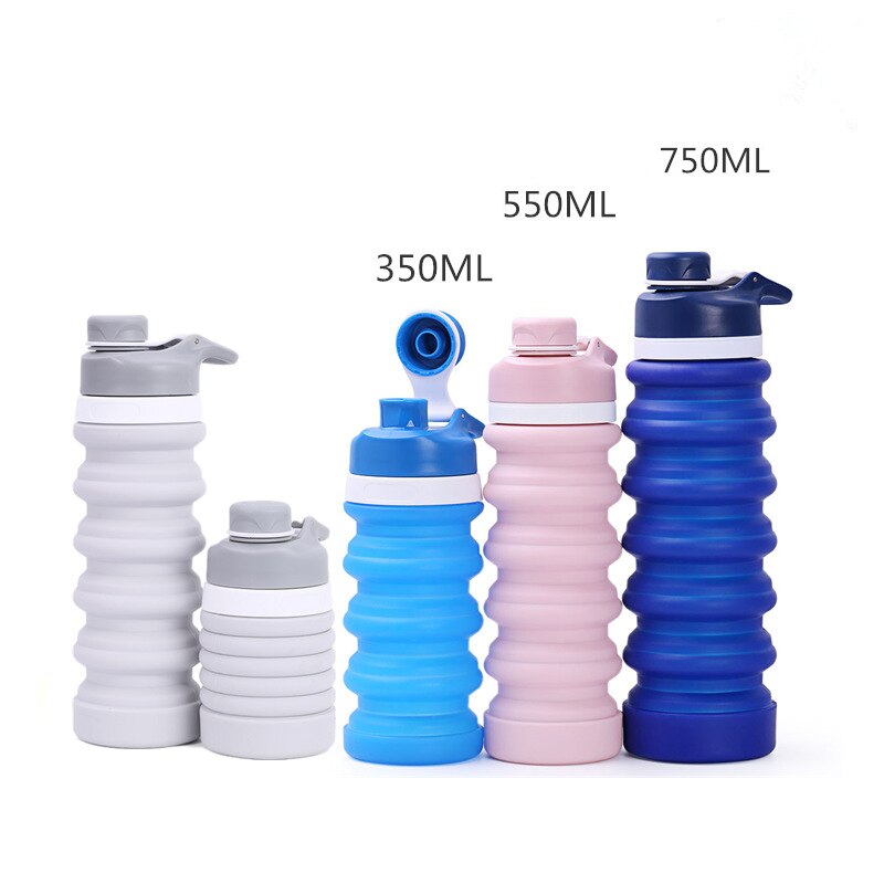 Collapsible Silicone Water Bottle