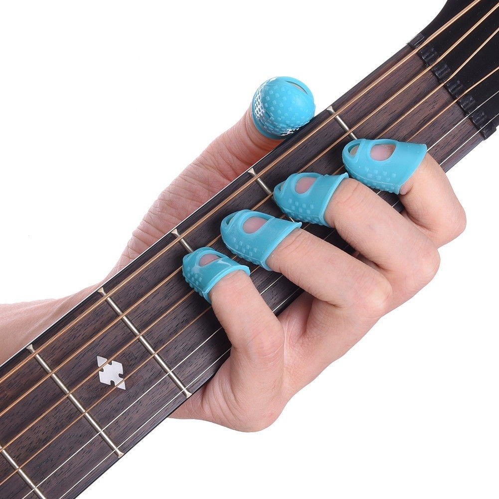 Guitar Finger Caps Silicone Protector