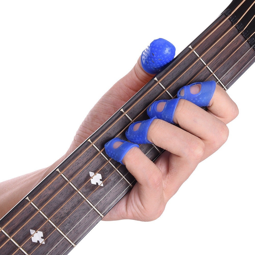 Guitar Finger Caps Silicone Protector