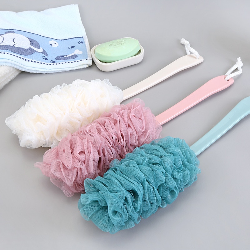 Long Bath Sponge with Handle