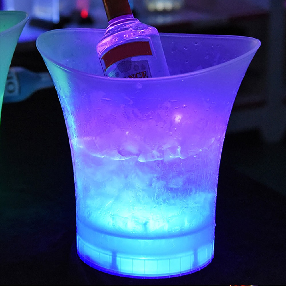 LED Ice Bucket Light Up Drink Container