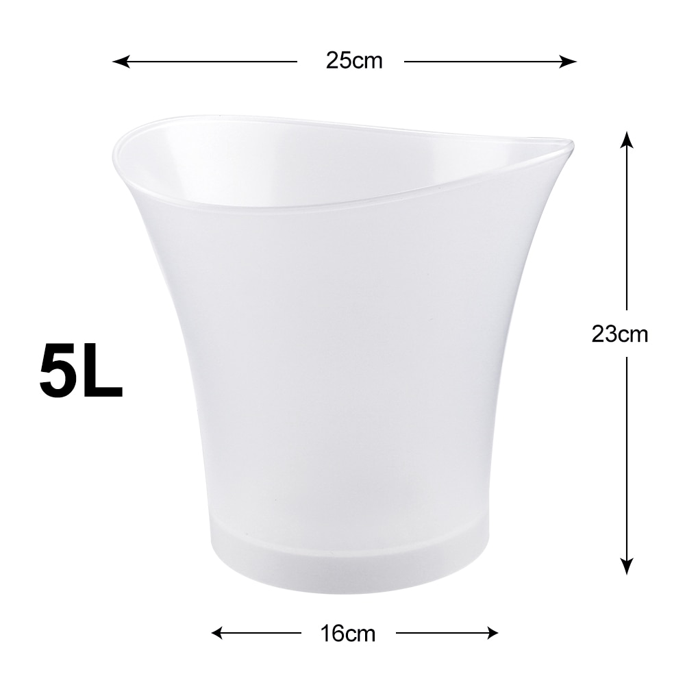 LED Ice Bucket Light Up Drink Container