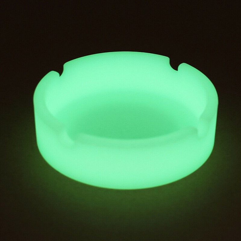 Silicone Ashtray Glow-in-the-Dark Tray